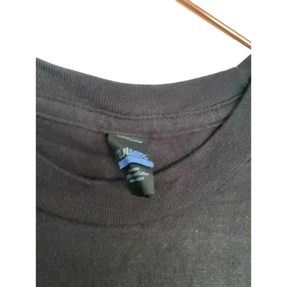 Tultex Unisex Black Short Sleeve Crew Neck Pullover T-Shirt Size Small - Picture 3 of 4